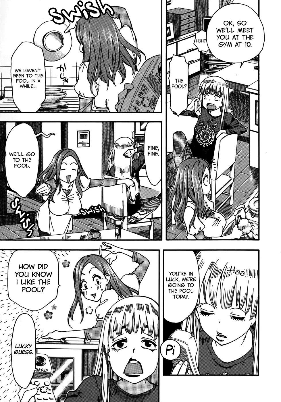 Okusan Chapter 11 page 9 - Chapter 11: Okusan Breaches the Chlorine Barrier