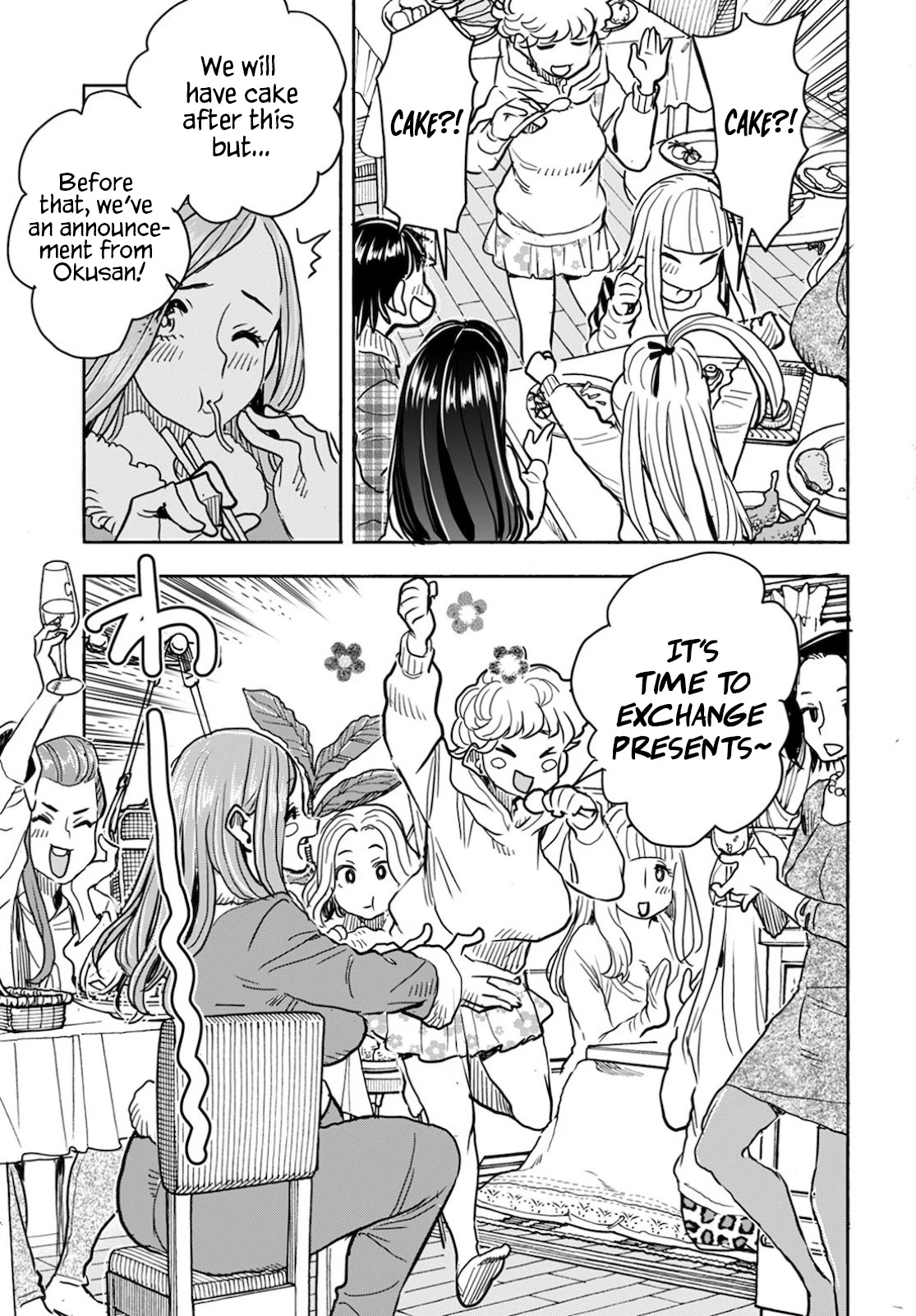 Okusan Chapter 122 page 10 - Chapter 122: Storming Into Christmas ( Part 1 )