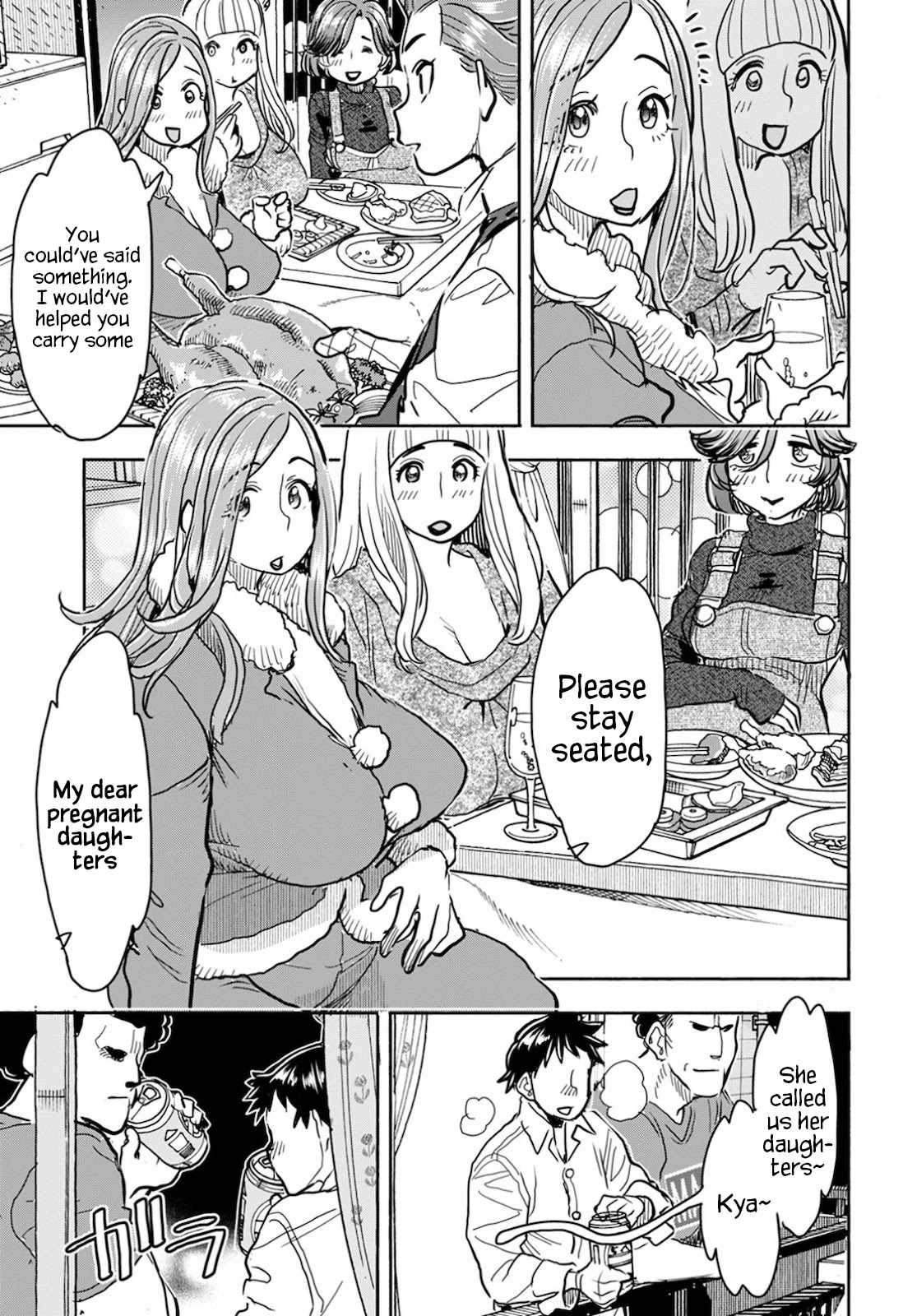 Okusan Chapter 122 page 8 - Chapter 122: Storming Into Christmas ( Part 1 )