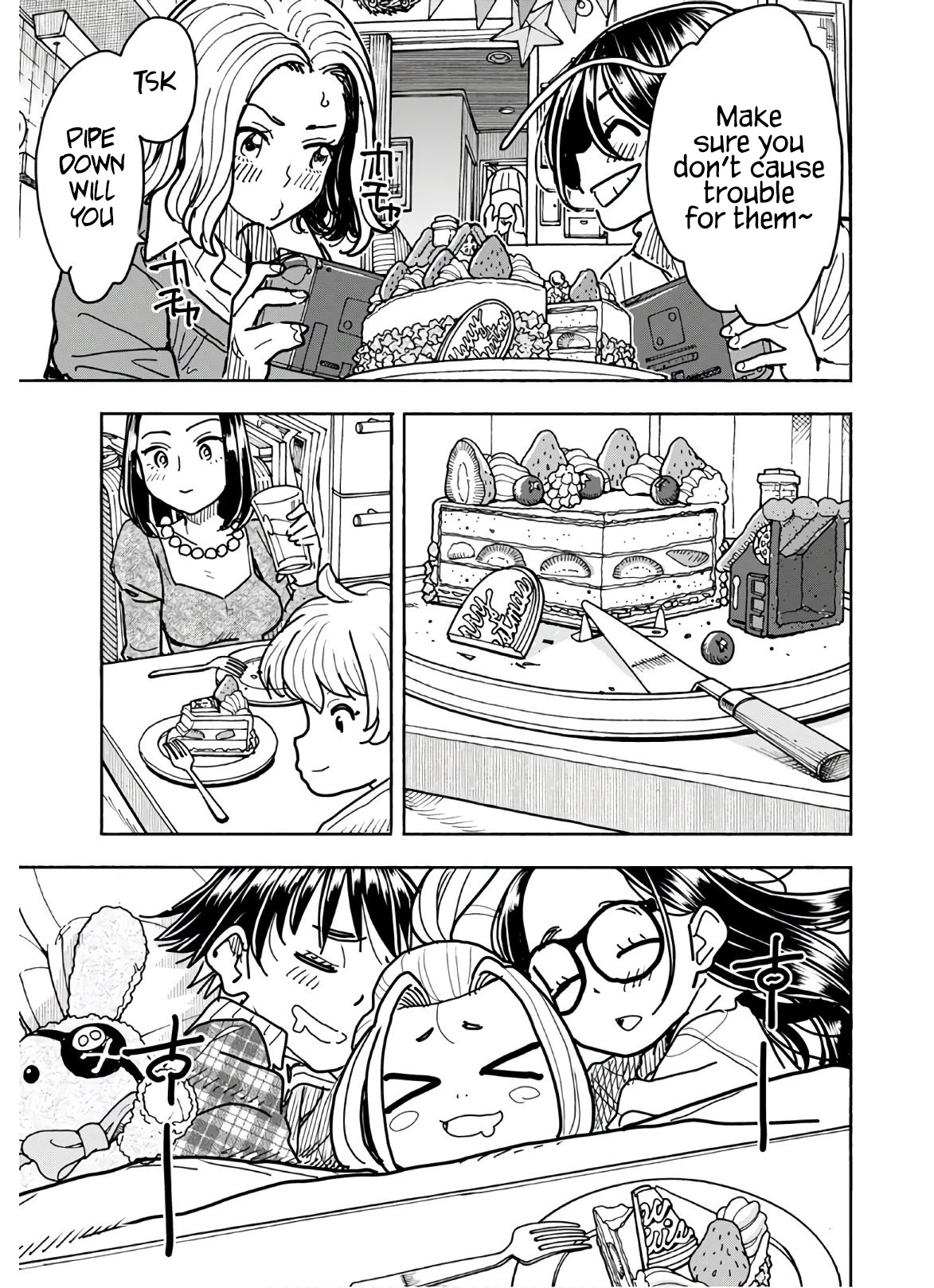 Okusan Chapter 123 page 4 - Chapter 123: Storming into Christmas Part 2