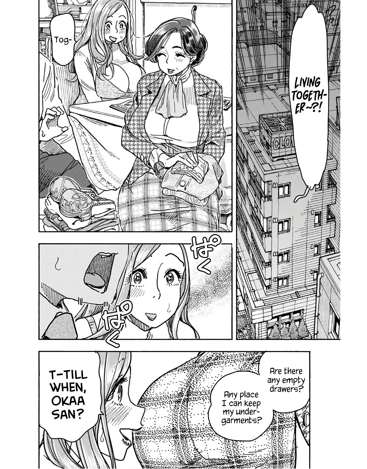 Okusan Chapter 125 page 4 - Chapter 125: Ch 125: Mother, Moaning