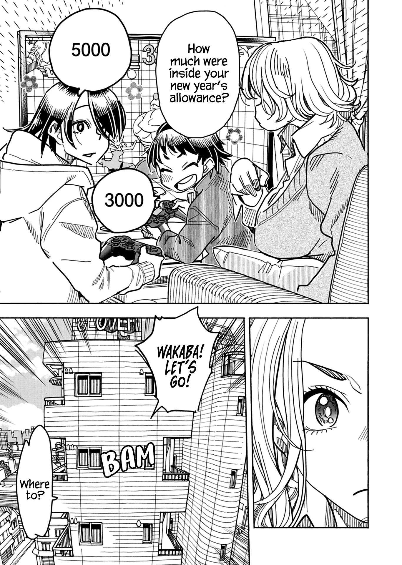 Okusan Chapter 128 page 6 - Chapter 128: Senpai, After New Year