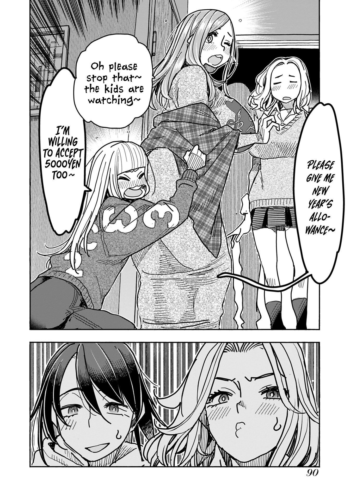 Okusan Chapter 128 page 9 - Chapter 128: Senpai, After New Year
