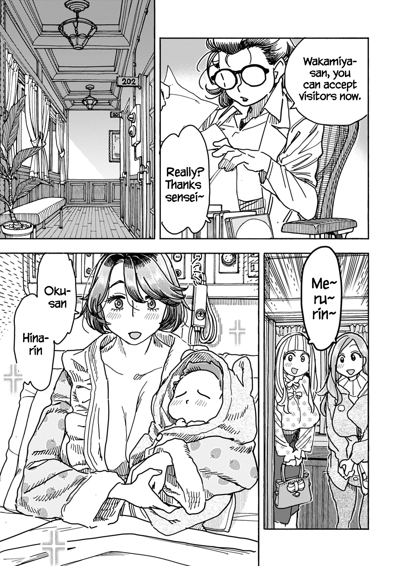 Okusan Chapter 130 page 8 - Chapter 130: When Life Blooms