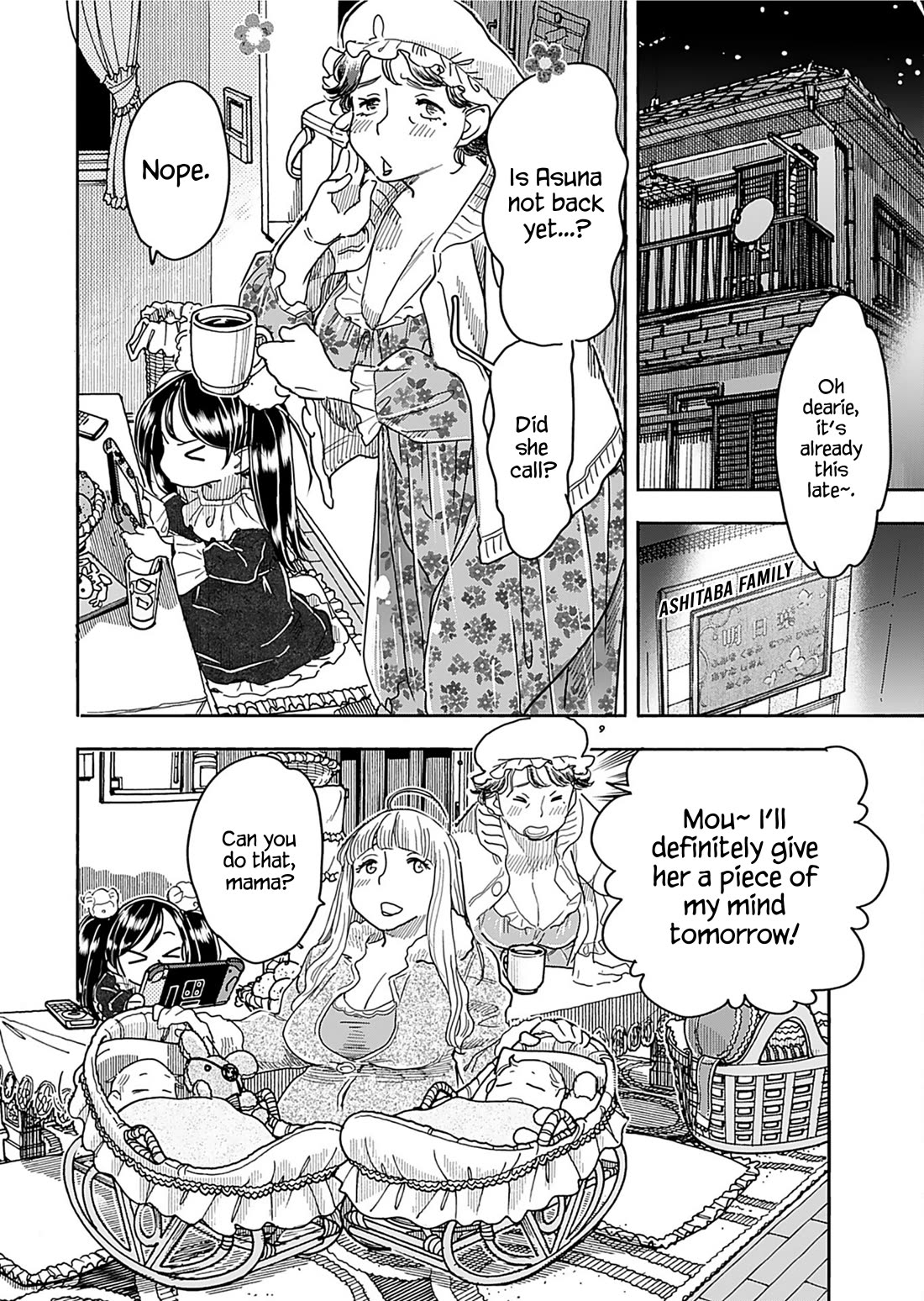 Okusan Chapter 159 page 12 - Chapter 159