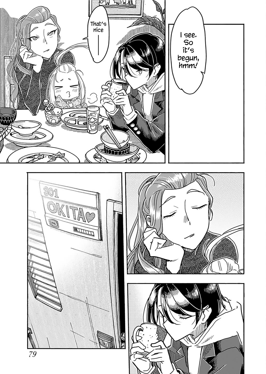 Okusan Chapter 159 page 19 - Chapter 159