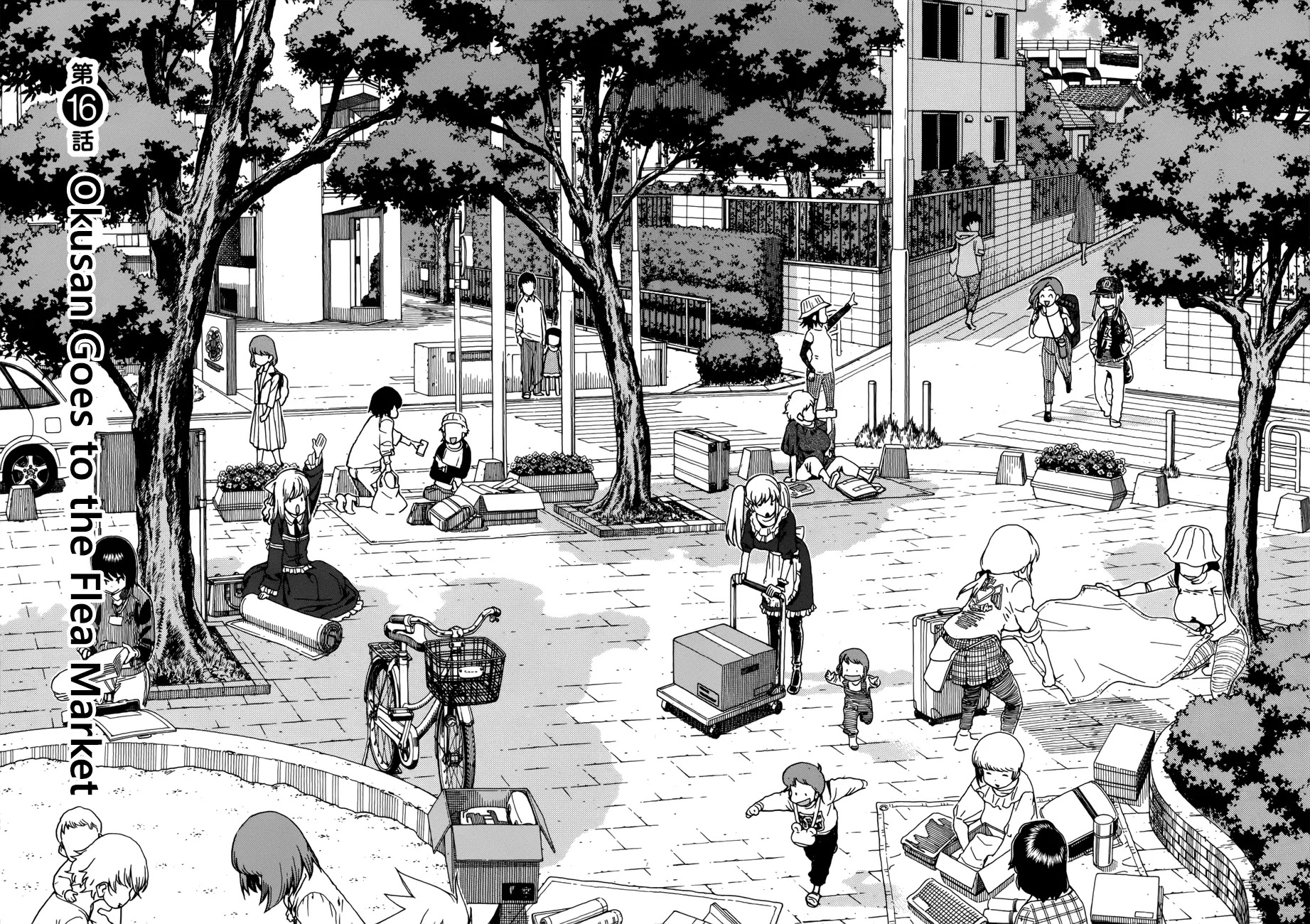 Okusan Chapter 16 page 4 - Chapter 16: Okusan Goes to the Flea Market