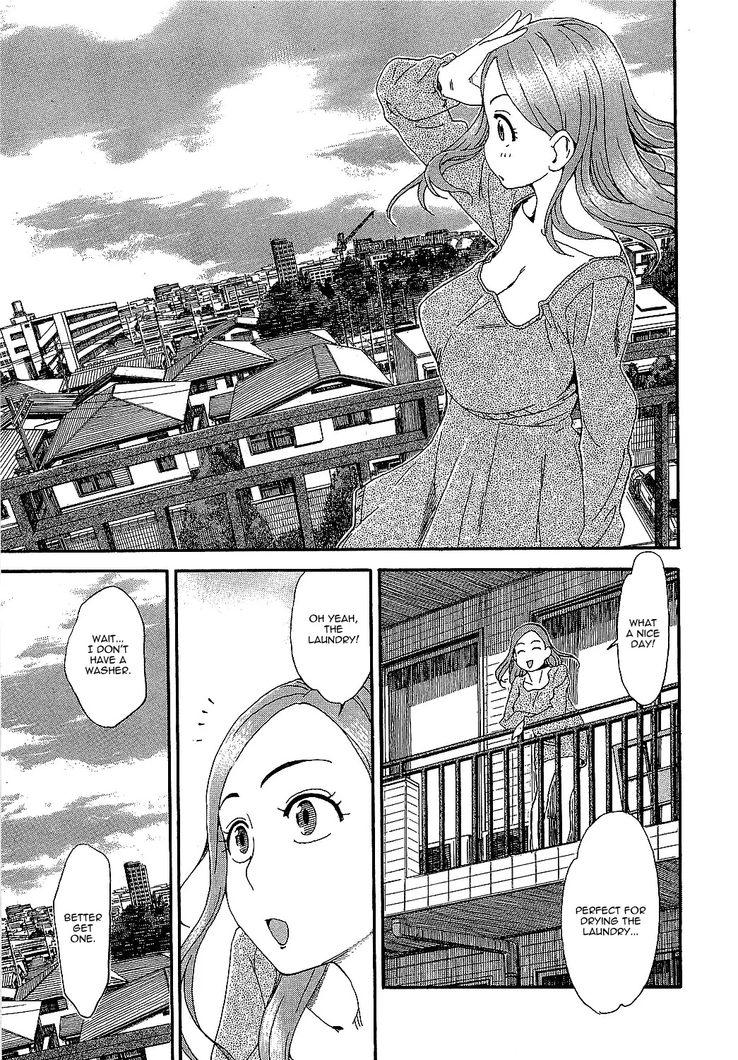 Okusan Chapter 2 page 9 - Chapter 2: Housewife and the Washing Machine