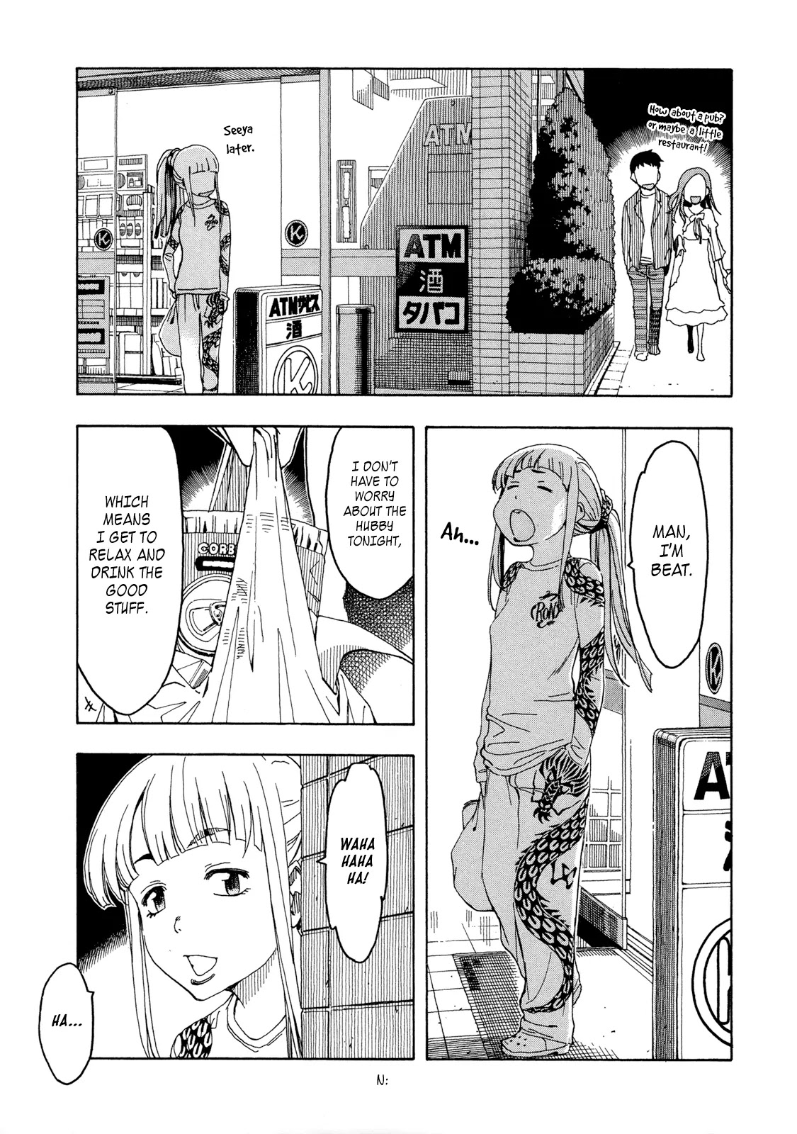 Okusan Chapter 20 page 11 - Chapter 20: Okusan Infiltrates the Bar