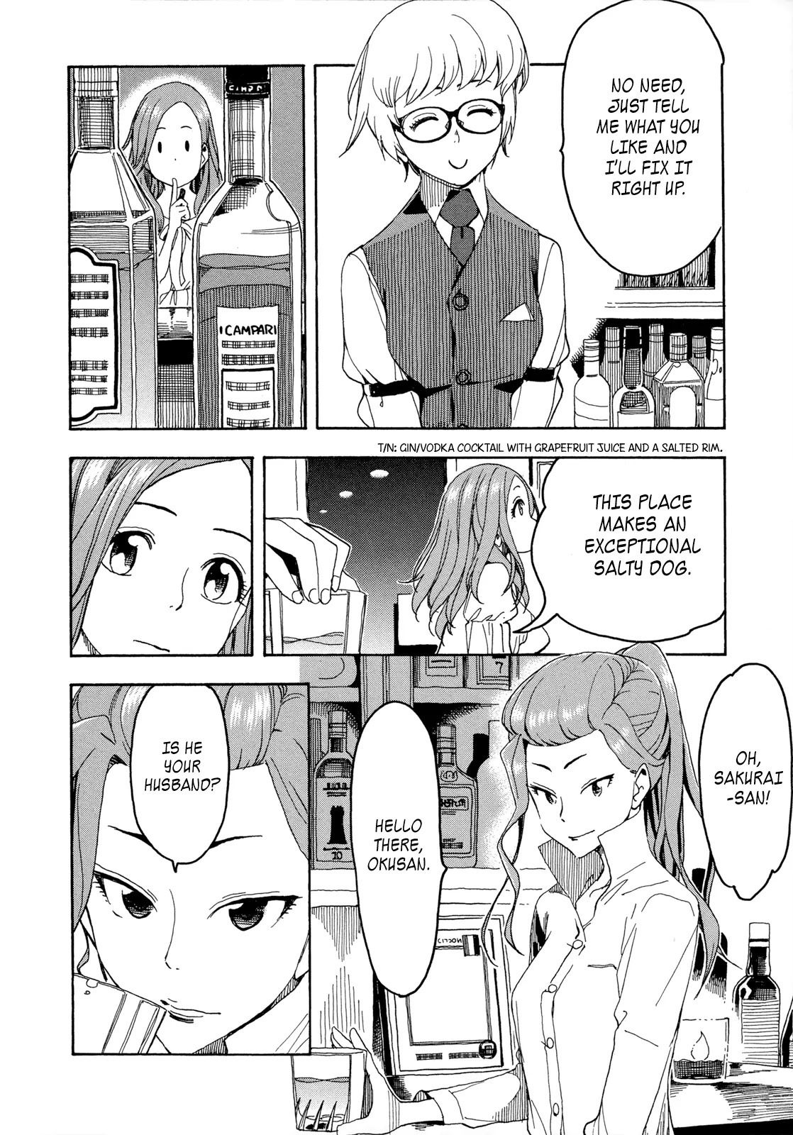 Okusan Chapter 20 page 20 - Chapter 20: Okusan Infiltrates the Bar