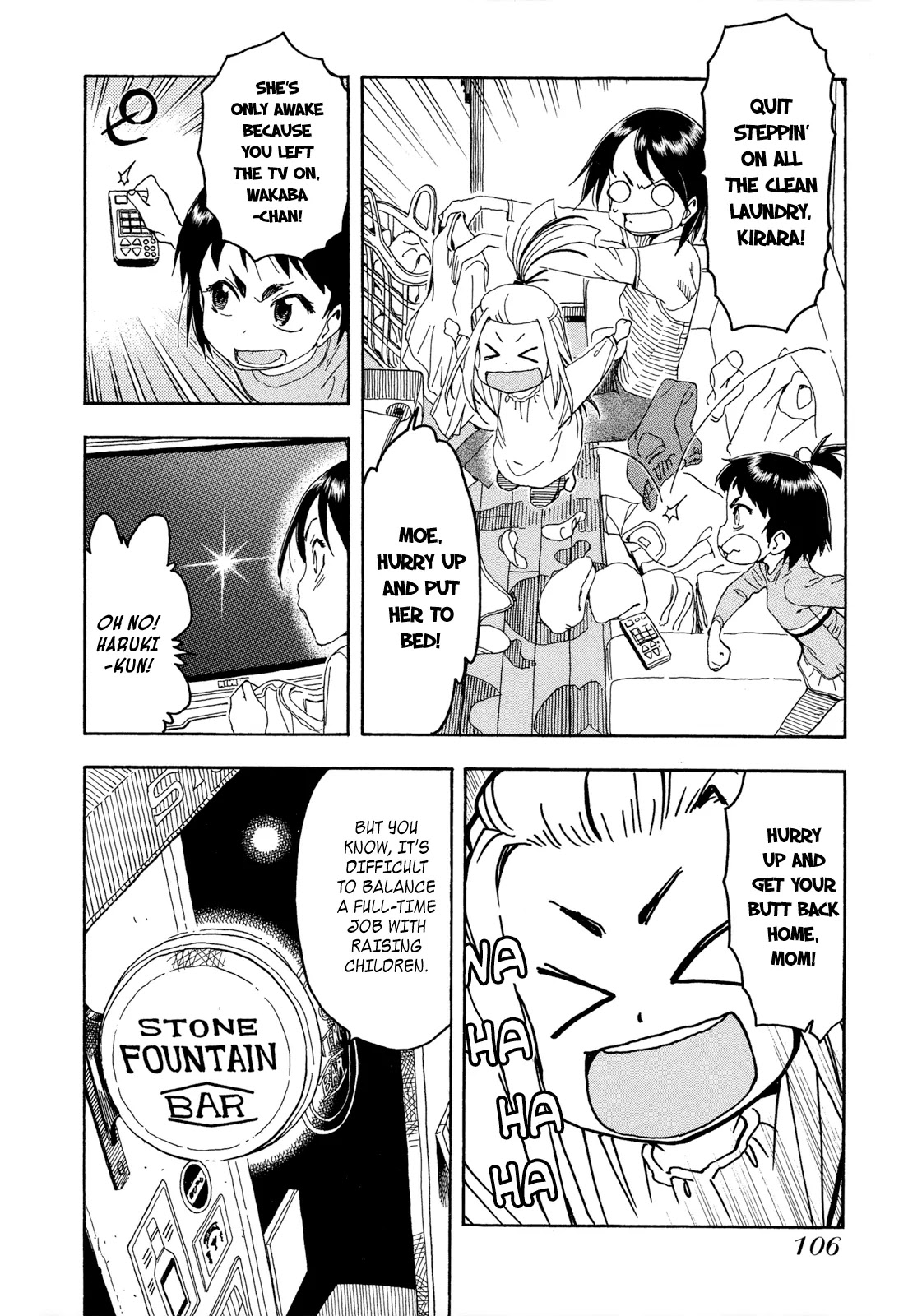 Okusan Chapter 20 page 22 - Chapter 20: Okusan Infiltrates the Bar