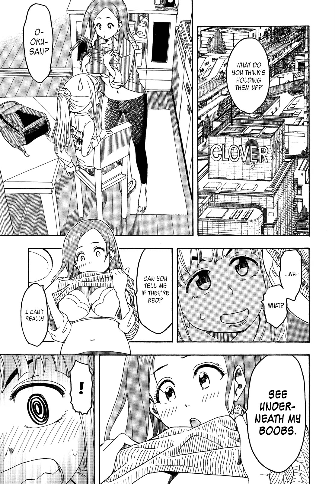 Okusan Chapter 21 page 5 - Chapter 21: Attack of the Fitness Trainer
