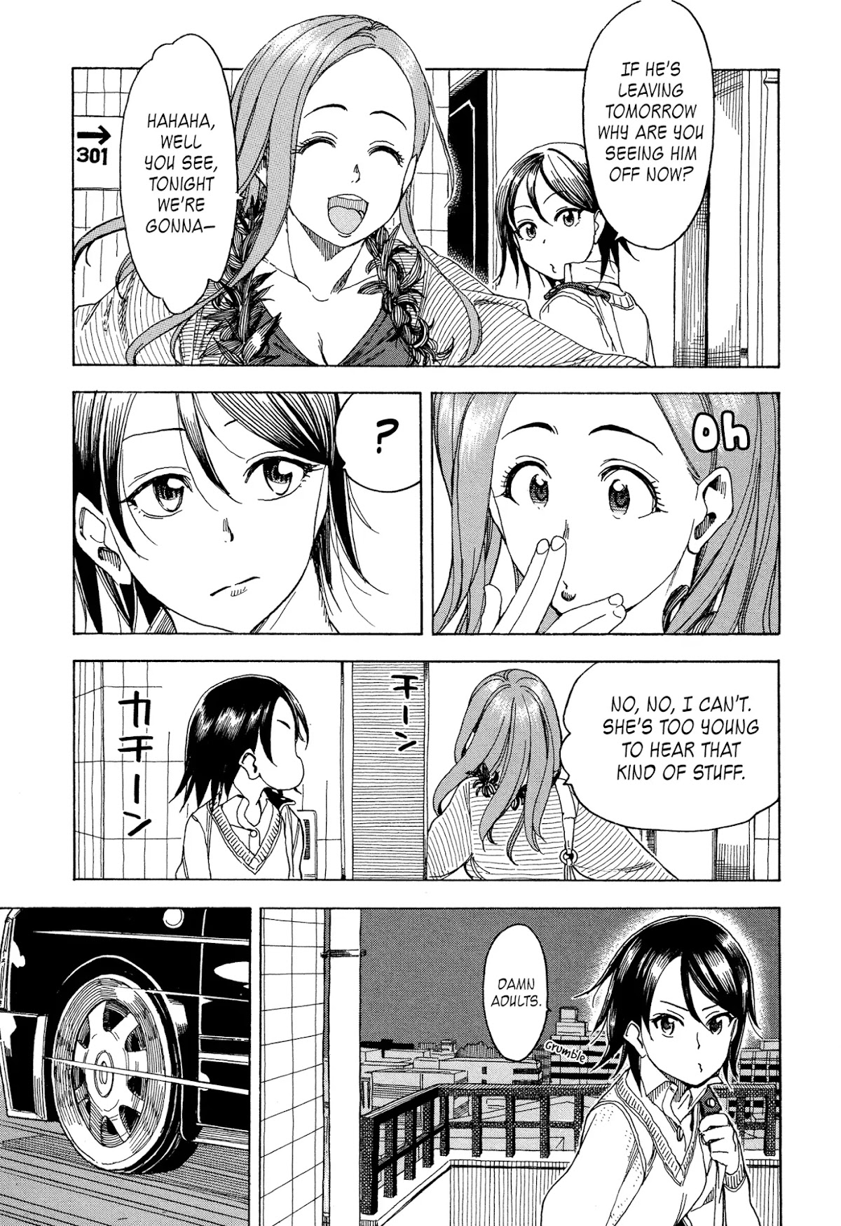 Okusan Chapter 24 page 7 - Chapter 24: Room at the Puma Hotel