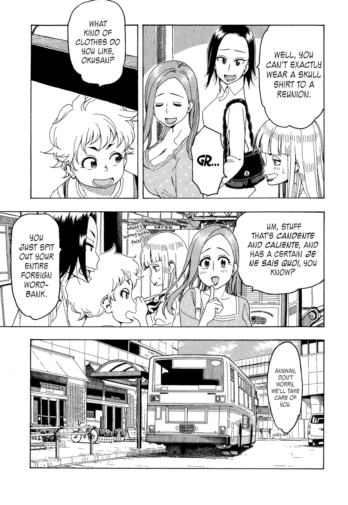 Okusan Chapter 26 page 13 - Chapter 26: Okusan Rising To the Department Store!
