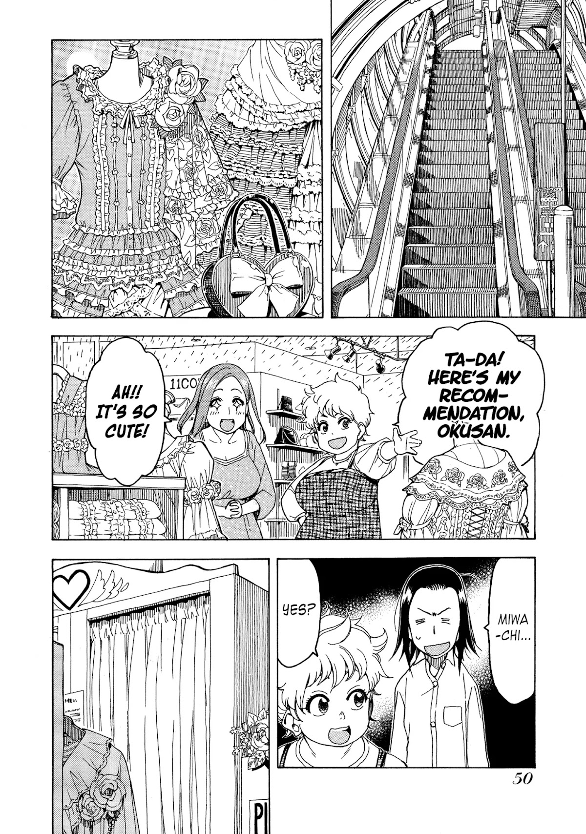 Okusan Chapter 26 page 18 - Chapter 26: Okusan Rising To the Department Store!