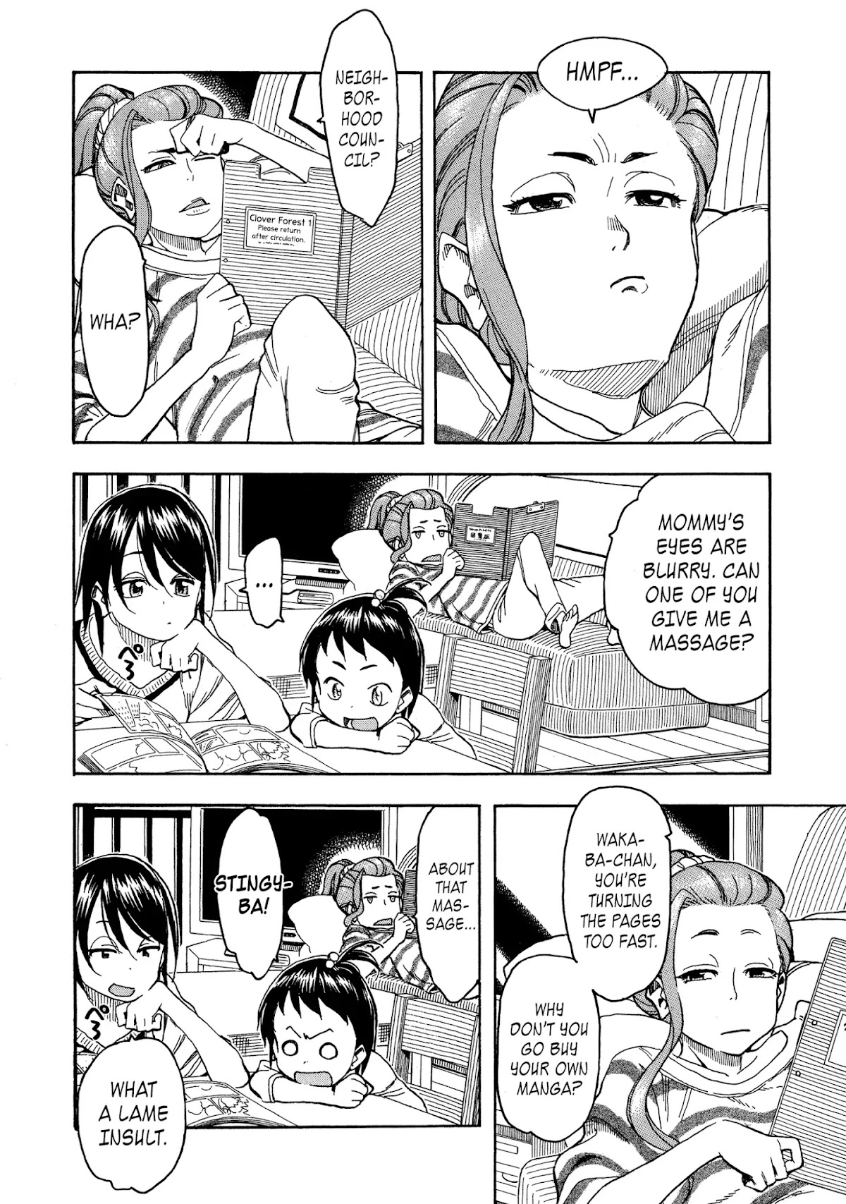 Okusan Chapter 28 page 12 - Chapter 28: Love Warrior