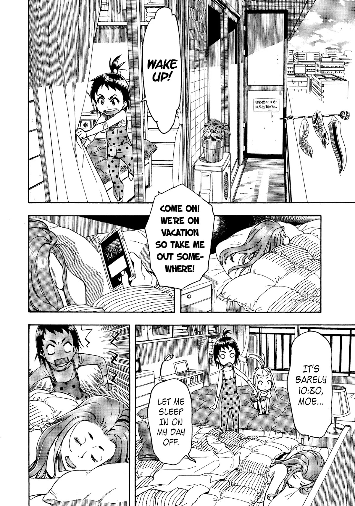 Okusan Chapter 28 page 6 - Chapter 28: Love Warrior