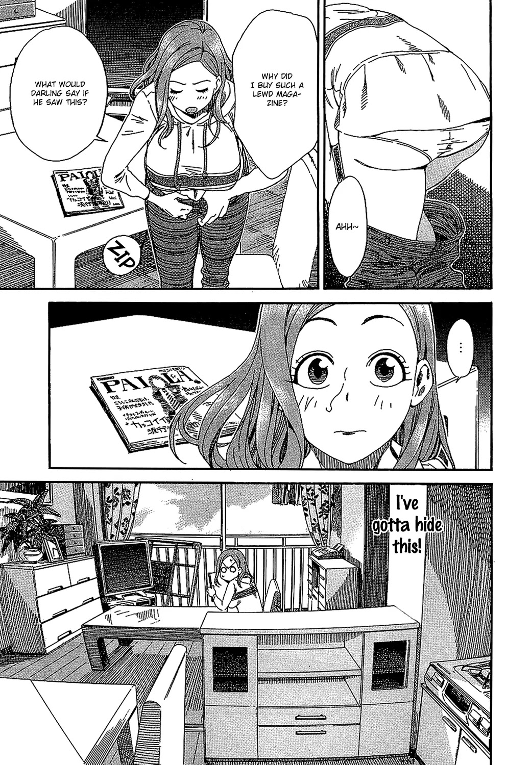 Okusan Chapter 3 page 20 - Chapter 3: The Wife Studies