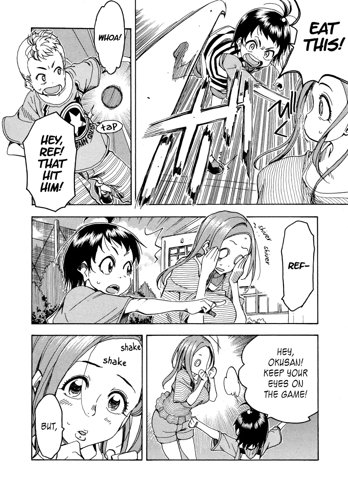 Okusan Chapter 30 page 20 - Chapter 30: Who Cares, As Long As It Doesn't Hit Us!
