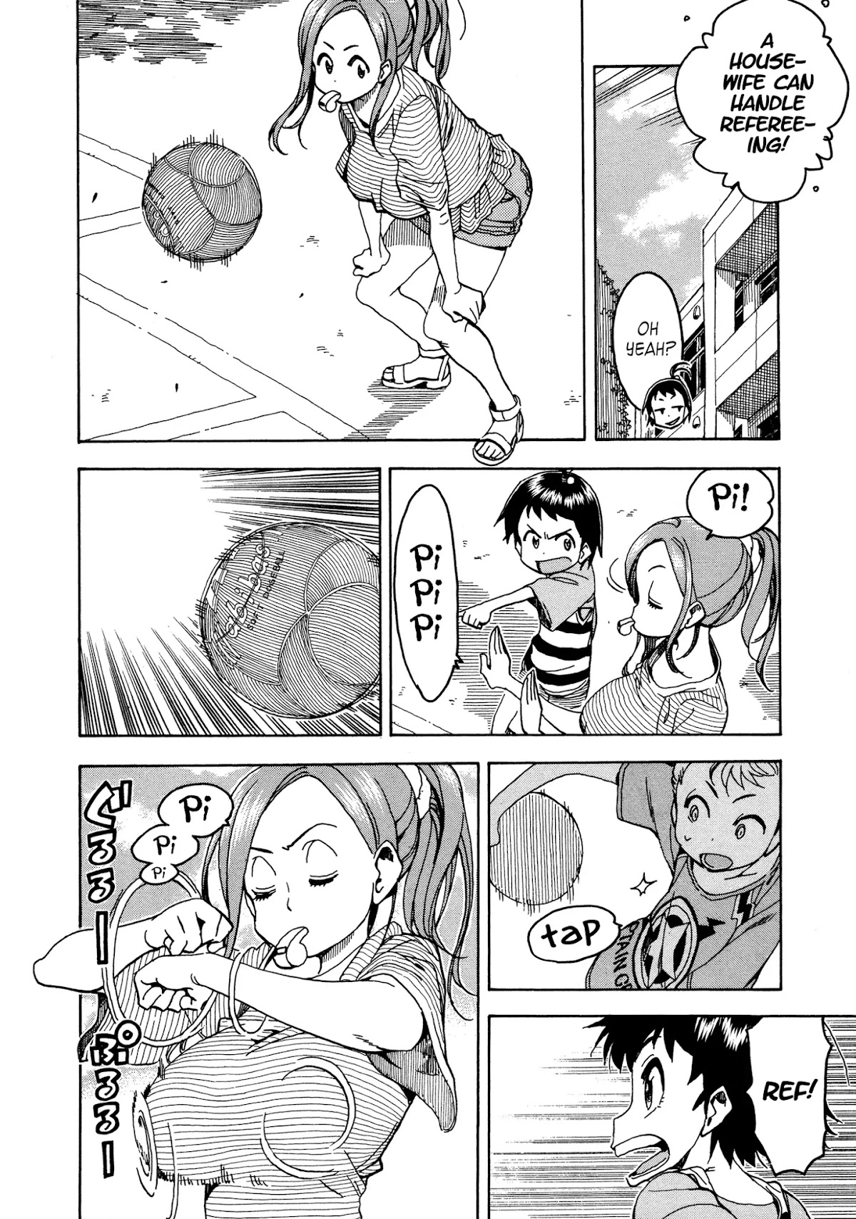 Okusan Chapter 30 page 22 - Chapter 30: Who Cares, As Long As It Doesn't Hit Us!