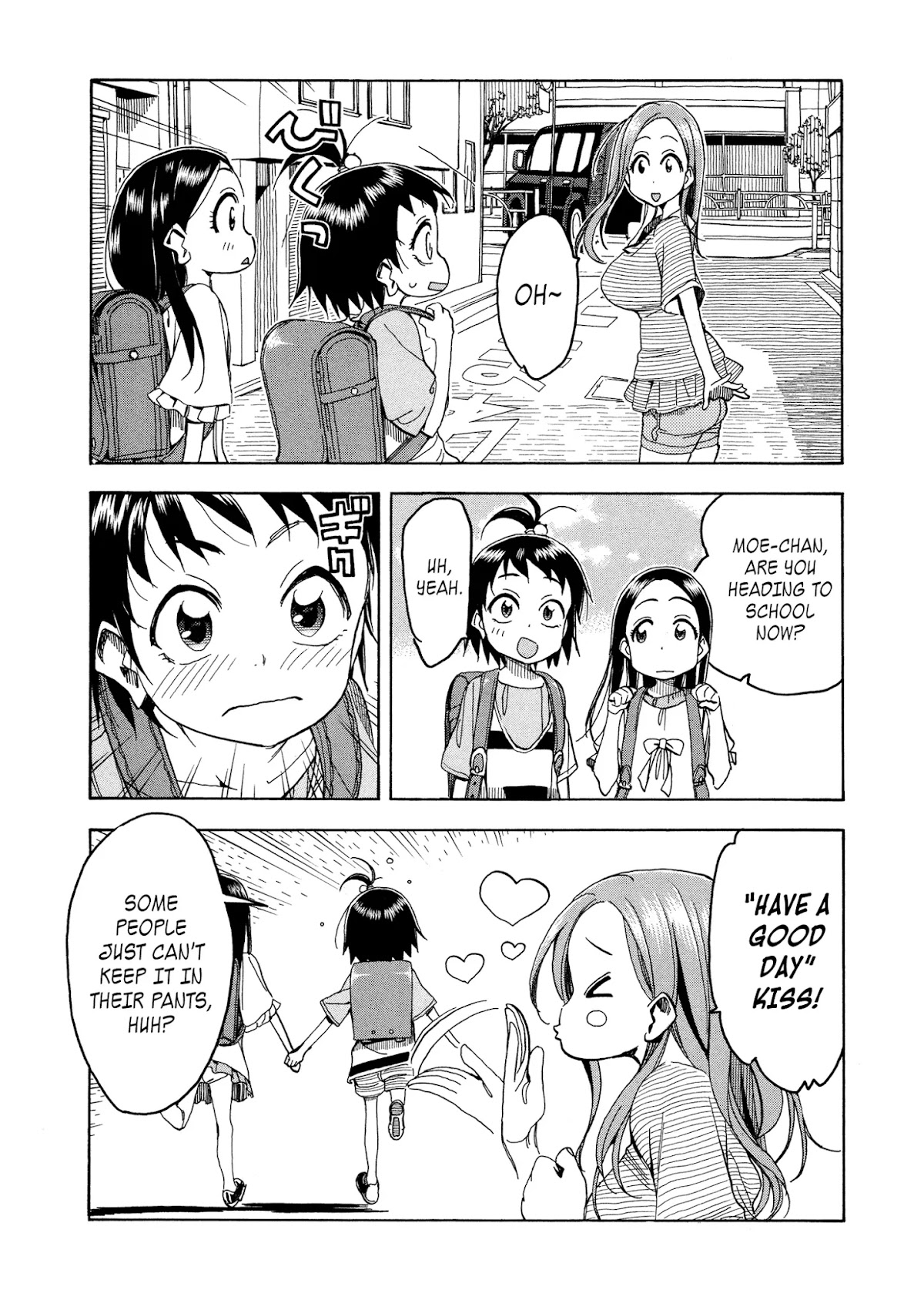 Okusan Chapter 30 page 7 - Chapter 30: Who Cares, As Long As It Doesn't Hit Us!