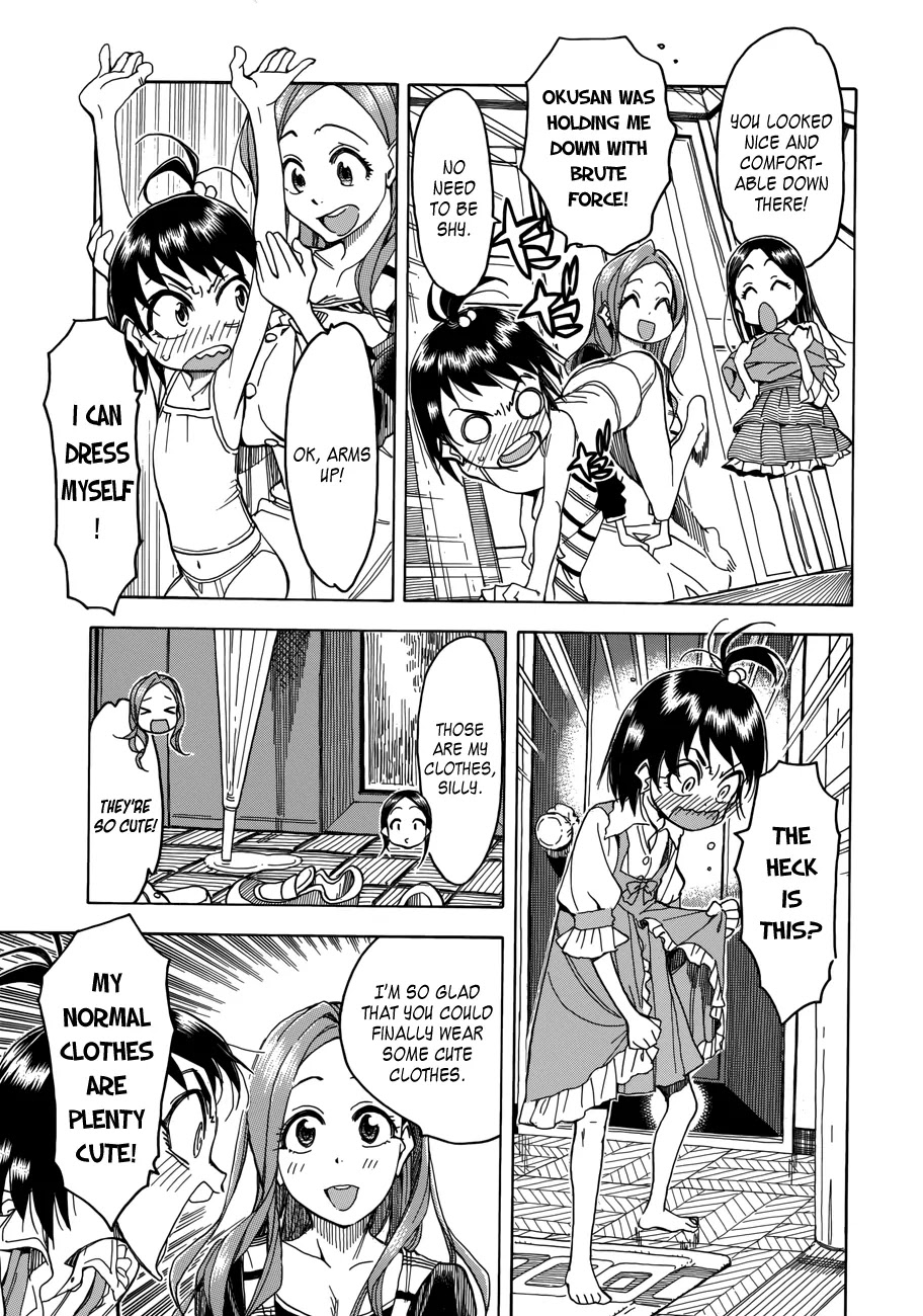 Okusan Chapter 32 page 22 - Chapter 32: Okusan falls to the massage-chair
