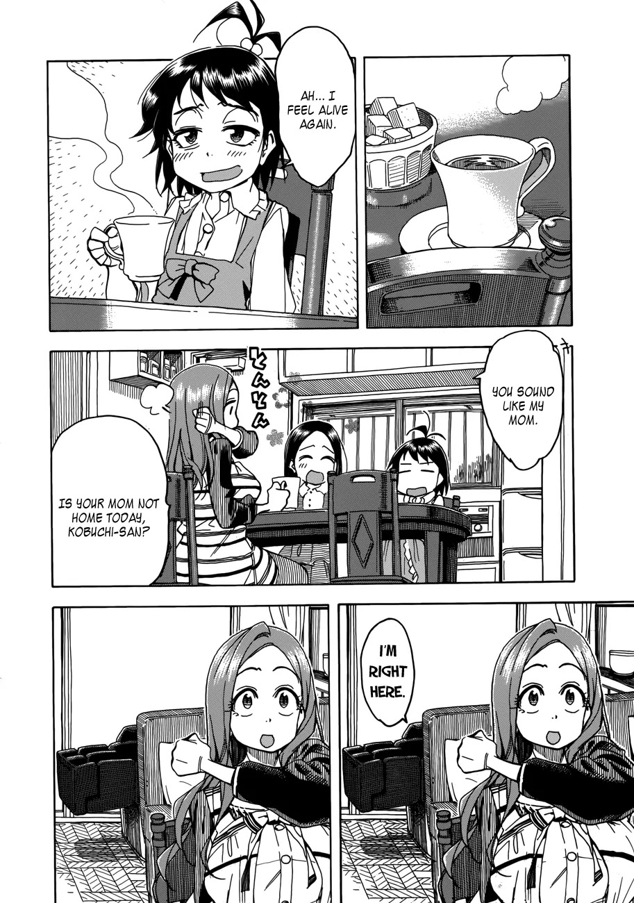Okusan Chapter 32 page 23 - Chapter 32: Okusan falls to the massage-chair