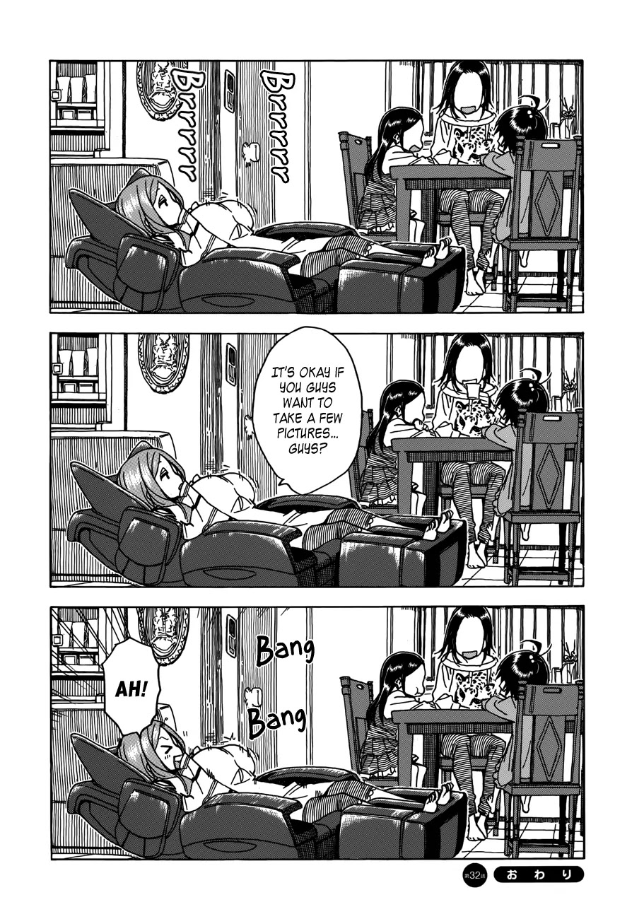Okusan Chapter 32 page 35 - Chapter 32: Okusan falls to the massage-chair