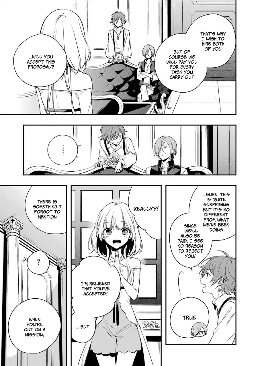 Okyu no Trinity Chapter 1.2 page 8 - Chapter 1.2: The Thief and Princess
