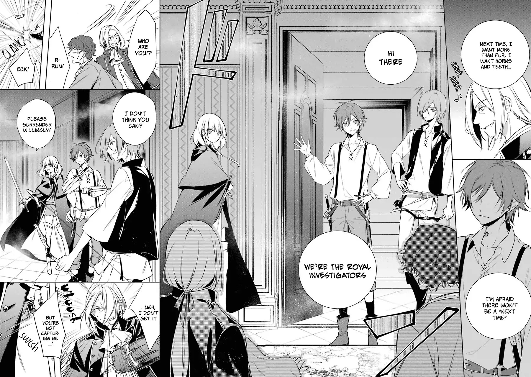 Okyu no Trinity Chapter 3 page 26 - Chapter 3: The Shadow in the Haunted Mansion