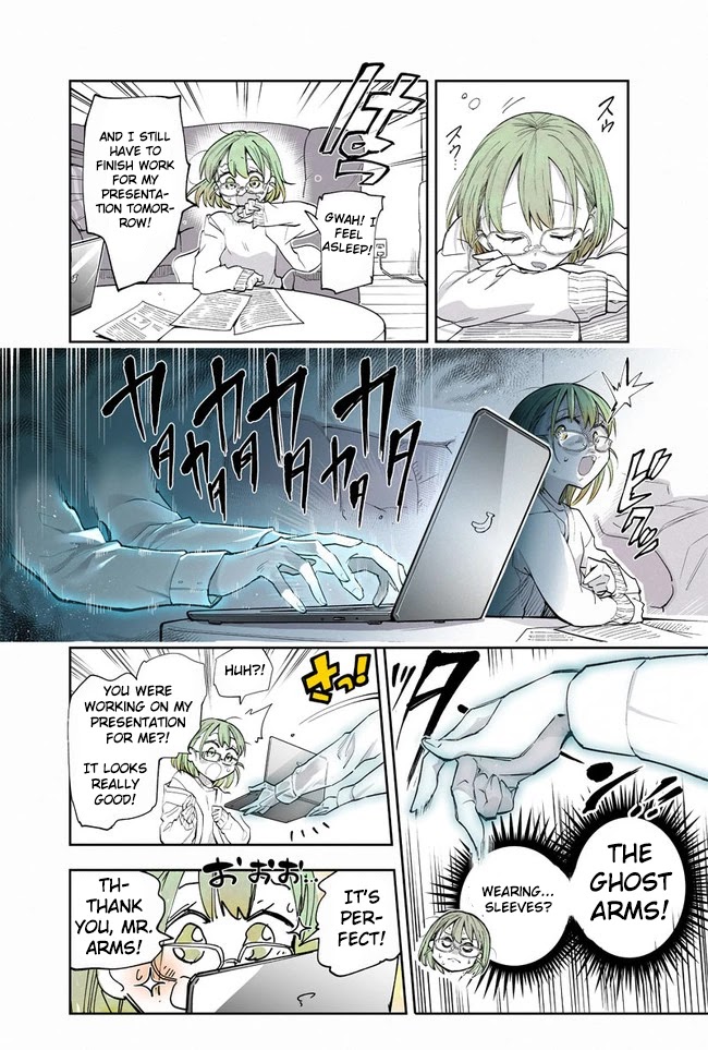 OL and Ghost Arms Chapter 3 page 1 - Chapter 3: Arms and Sleeves