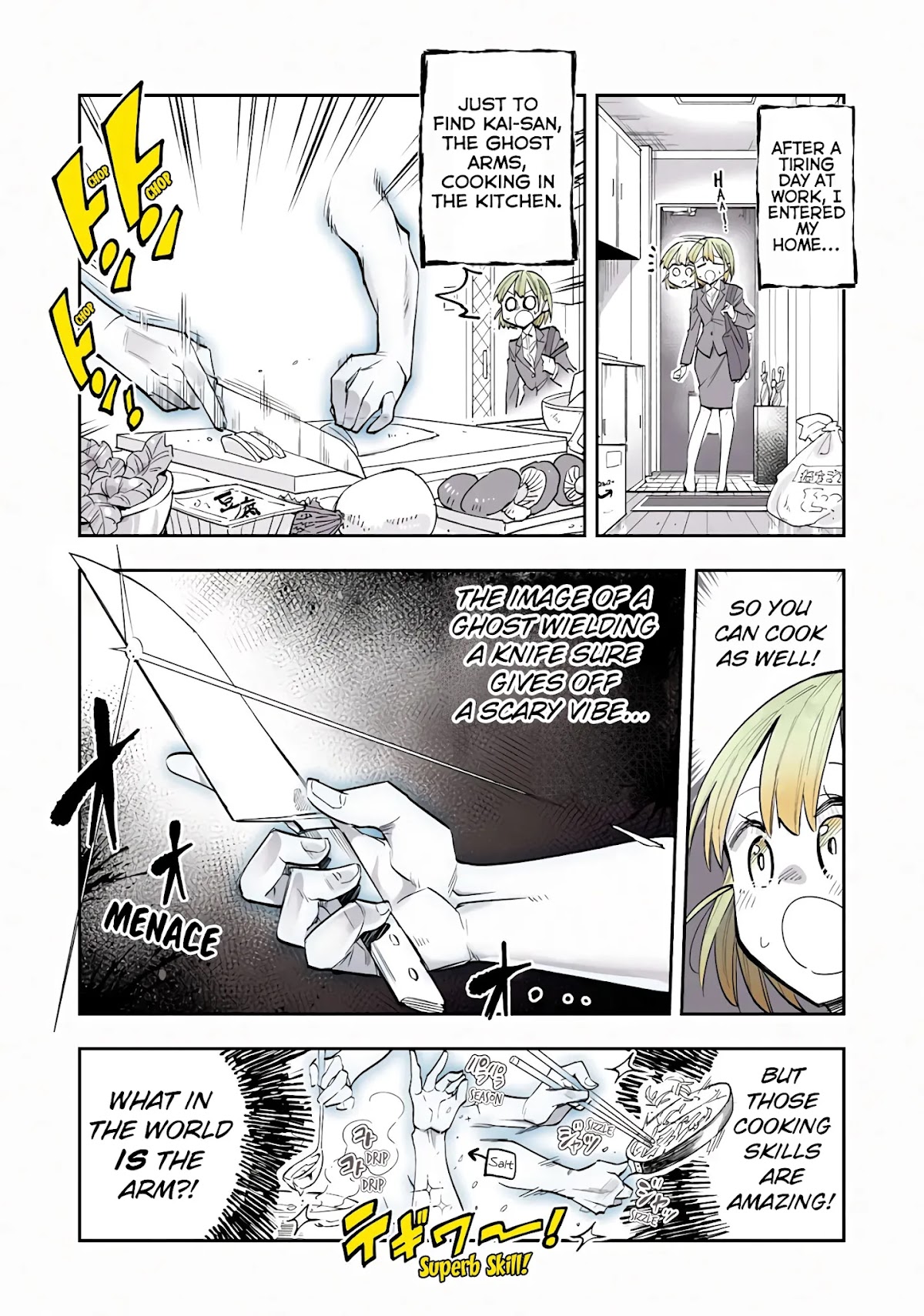 OL and Ghost Arms Chapter 5 page 1 - Chapter 5