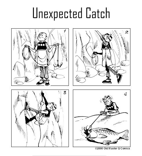 Old Master Q Chapter 7 page 1 - Chapter 7 : Unexpected Catch