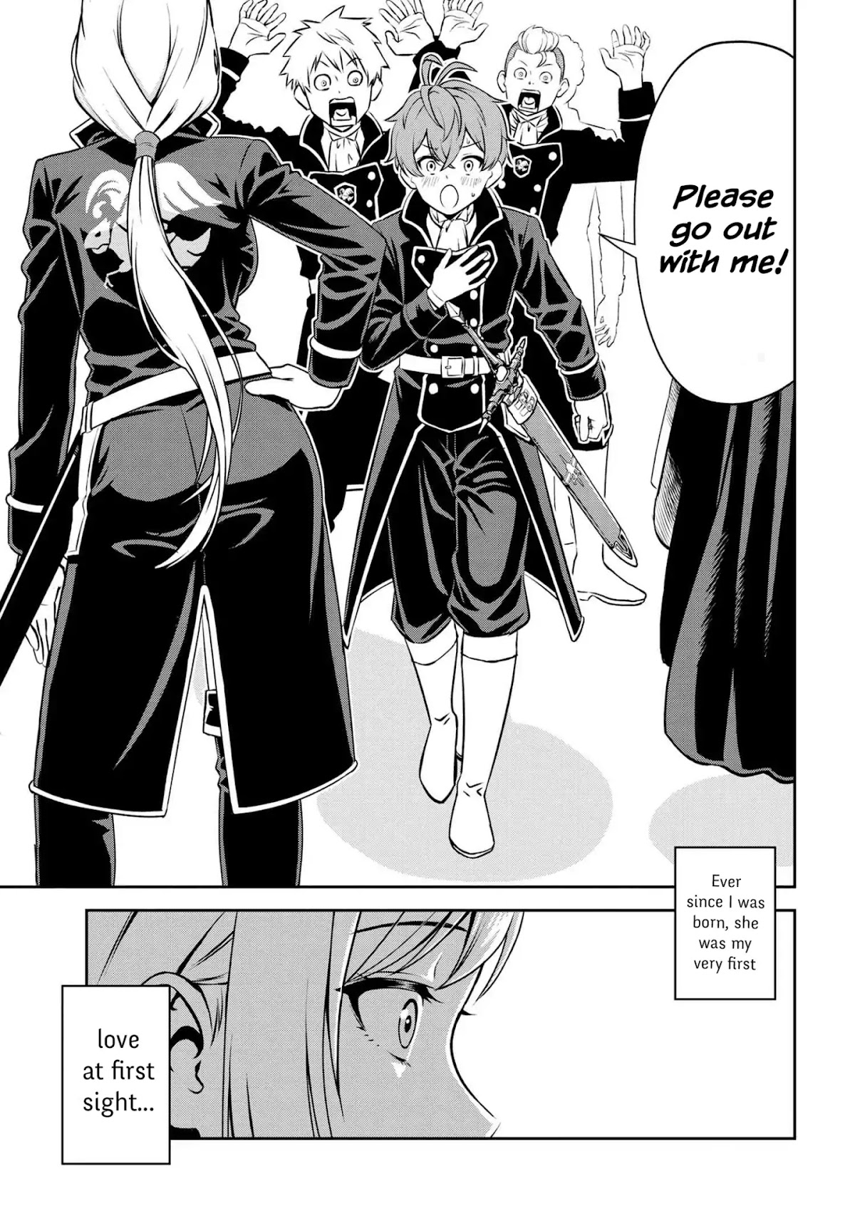 Older Elite Knight Is Cute Only in Front of Me Chapter 1.1 page 11 - Chapter 1.1