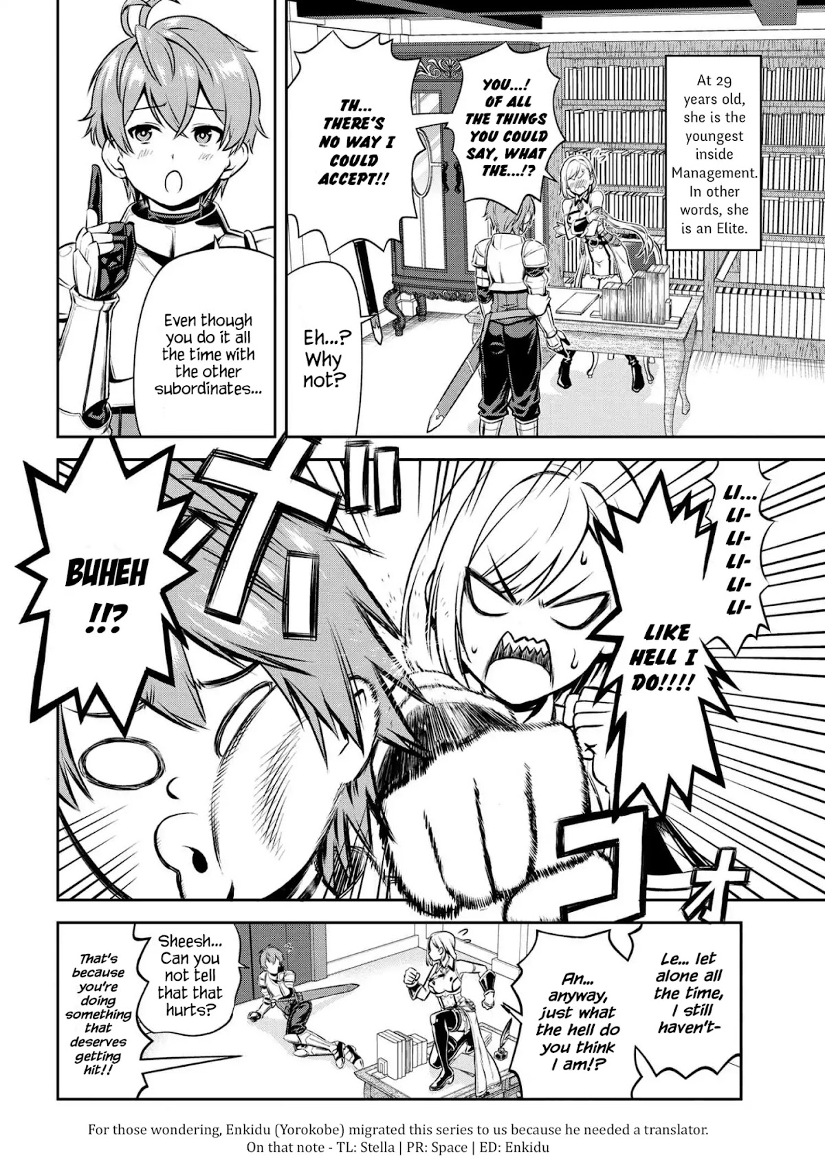 Older Elite Knight Is Cute Only in Front of Me Chapter 1.1 page 4 - Chapter 1.1
