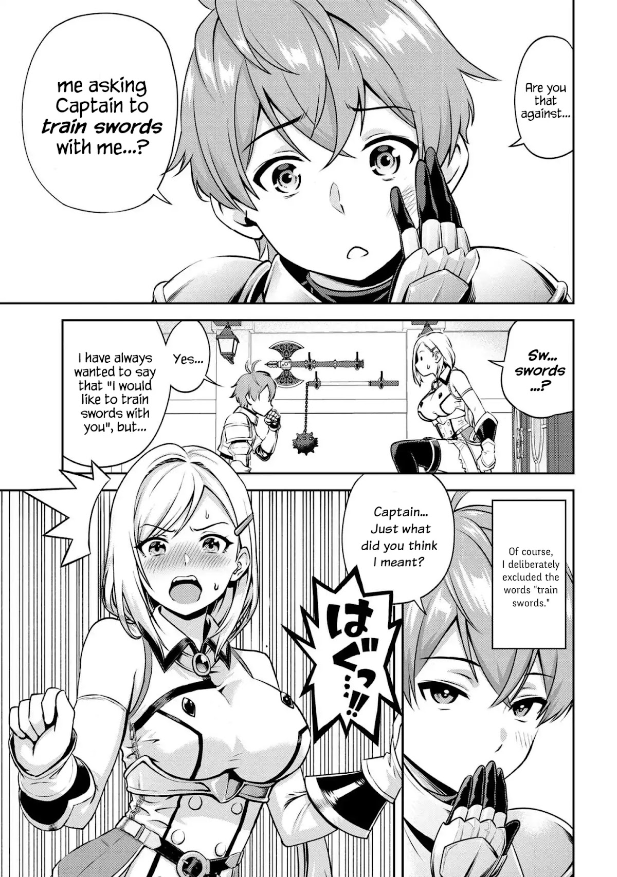 Older Elite Knight Is Cute Only in Front of Me Chapter 1.1 page 5 - Chapter 1.1