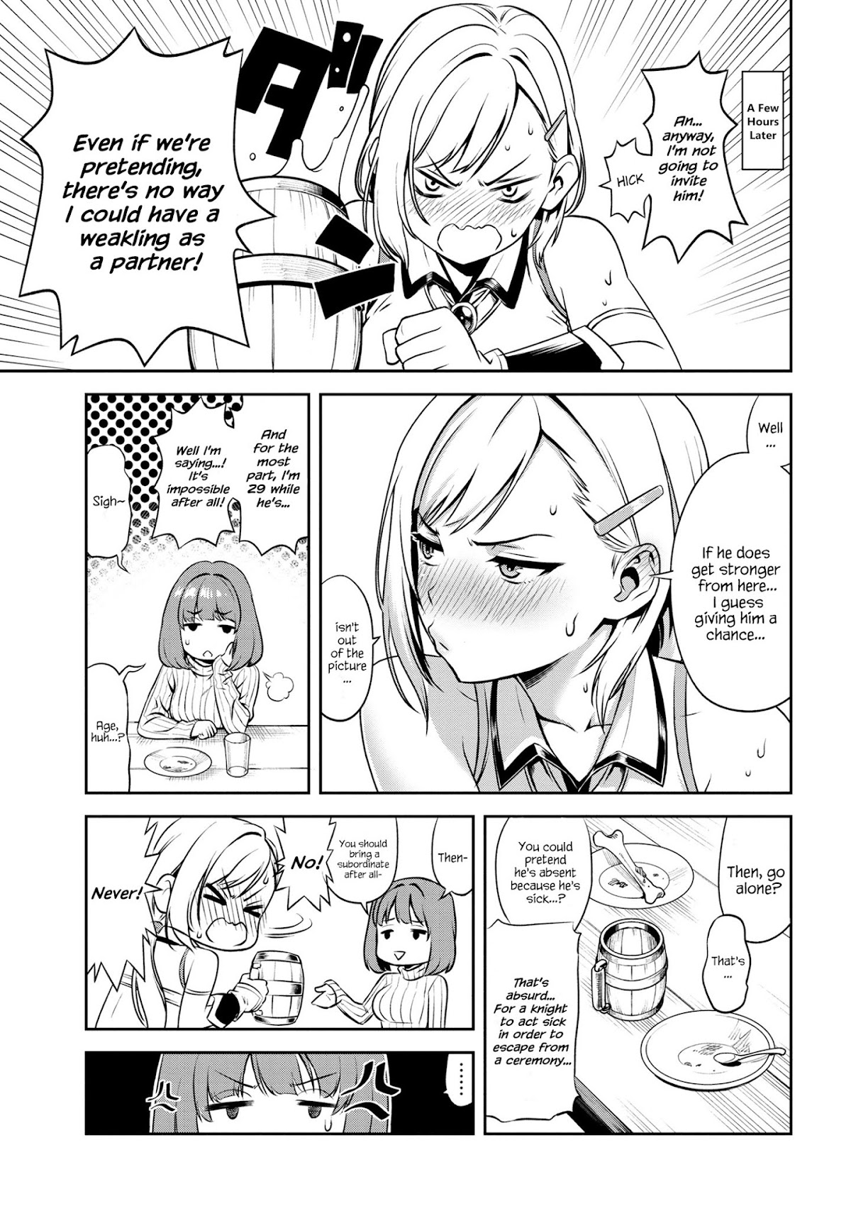 Older Elite Knight Is Cute Only in Front of Me Chapter 1.2 page 16 - Chapter 1.2