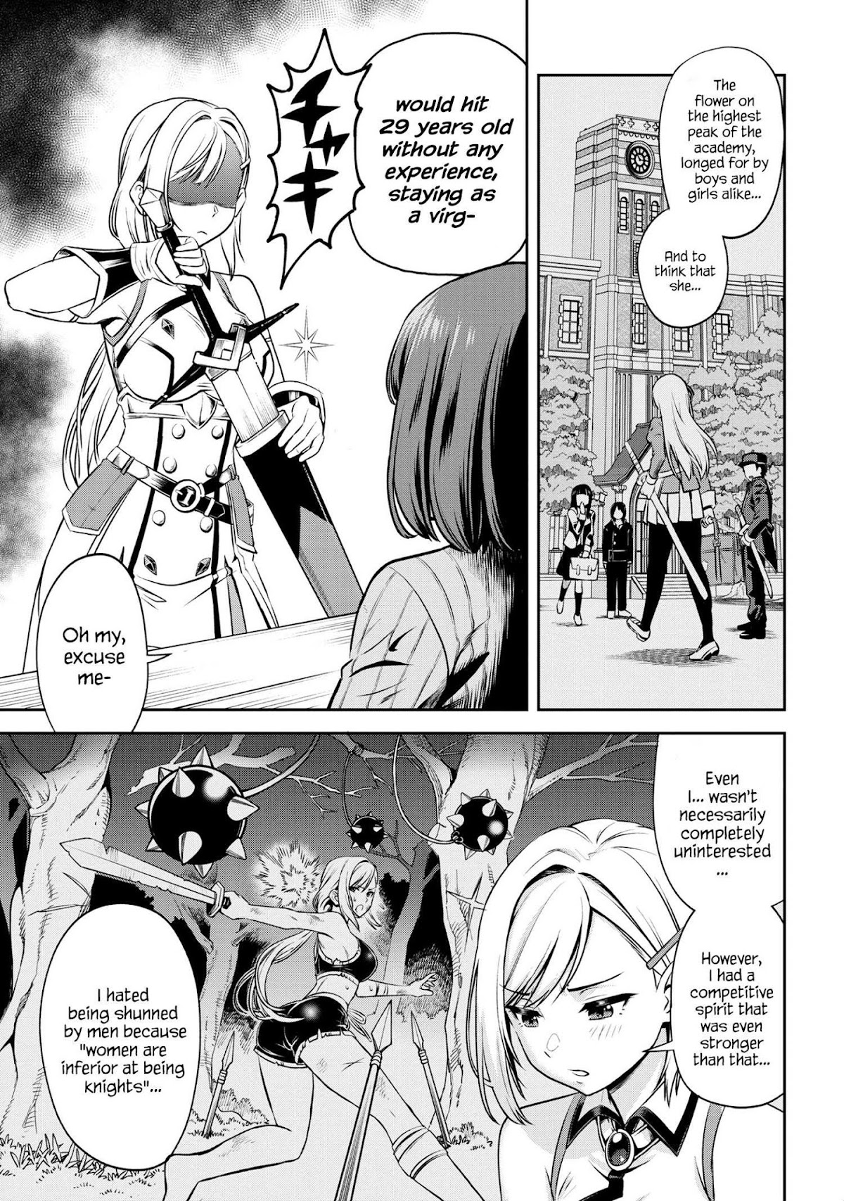 Older Elite Knight Is Cute Only in Front of Me Chapter 1.2 page 8 - Chapter 1.2