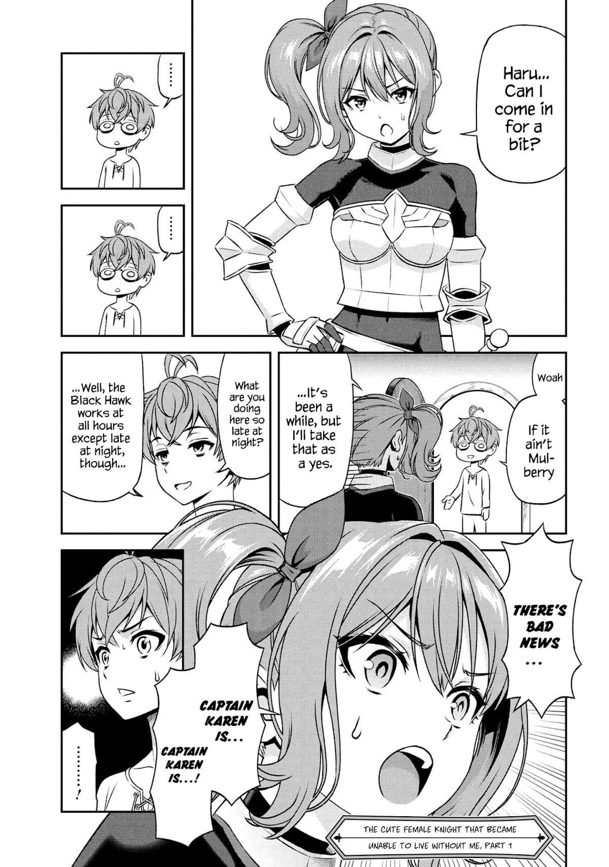 Older Elite Knight Is Cute Only in Front of Me Chapter 10.1 page 11 - Chapter 10.1