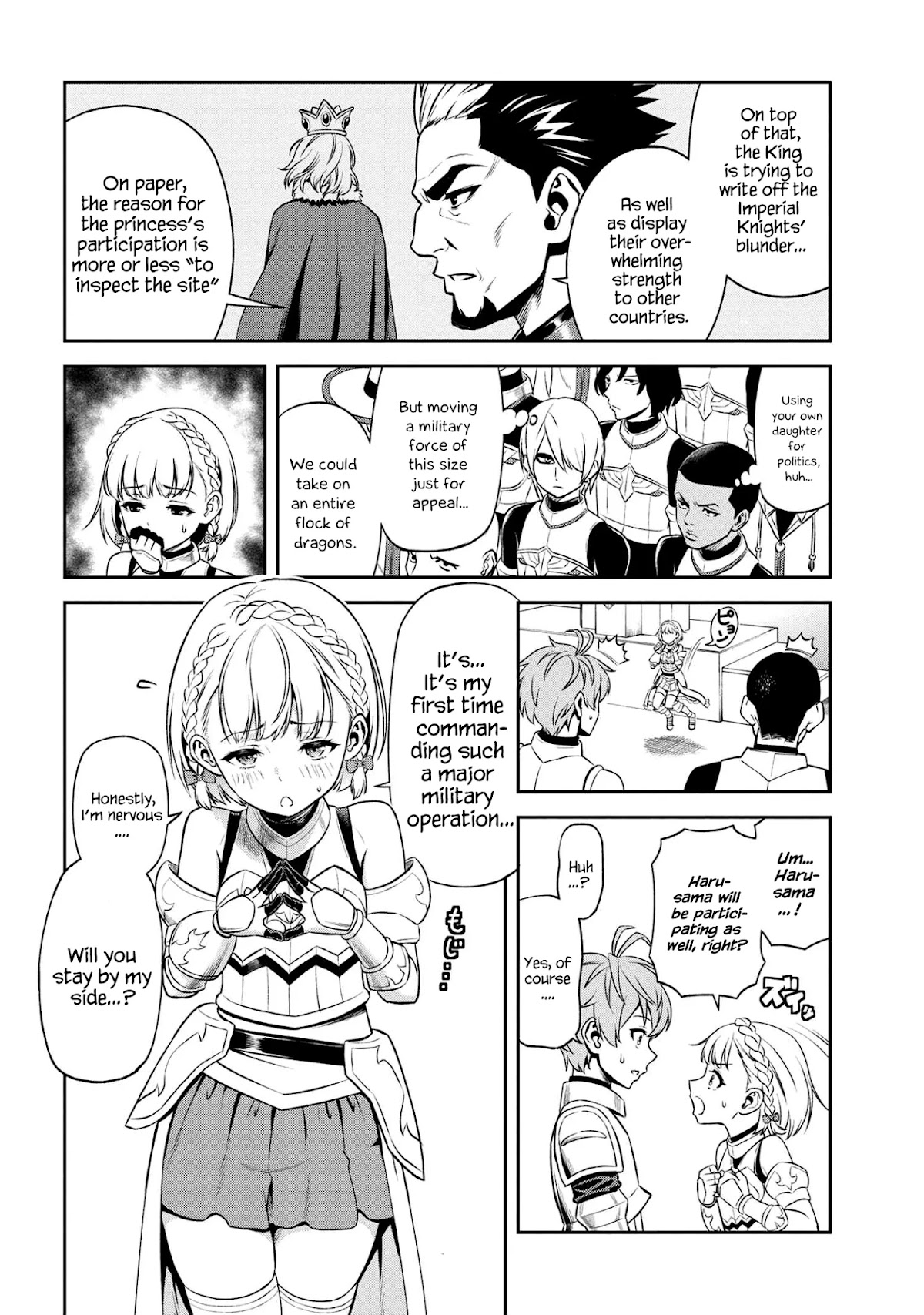Older Elite Knight Is Cute Only in Front of Me Chapter 11.1 page 6 - Chapter 11.1