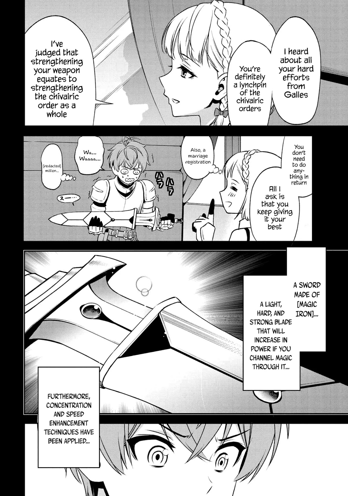 Older Elite Knight Is Cute Only in Front of Me Chapter 12.2 page 12 - Chapter 12.2