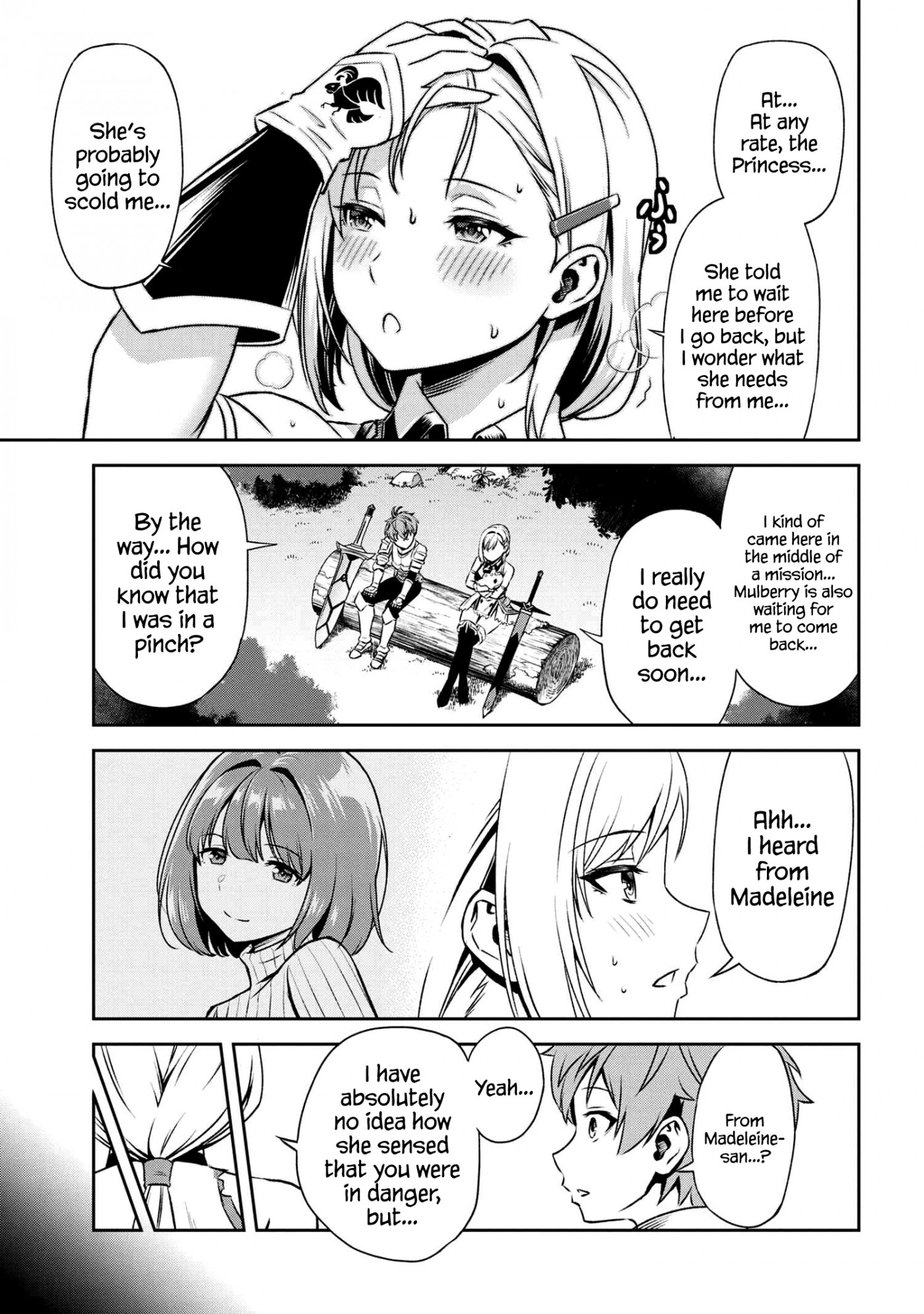 Older Elite Knight Is Cute Only in Front of Me Chapter 14.2 page 9 - Chapter 14.2
