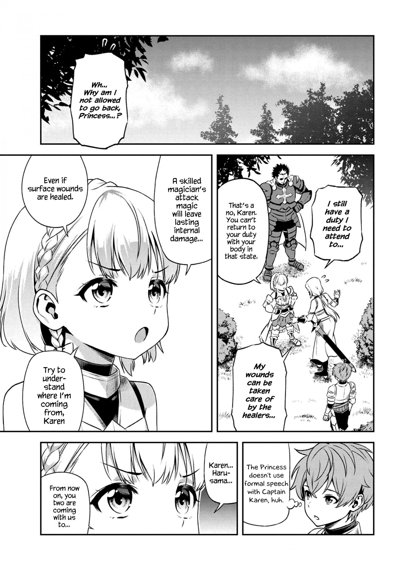 Older Elite Knight Is Cute Only in Front of Me Chapter 15.1 page 1 - Chapter 15.1