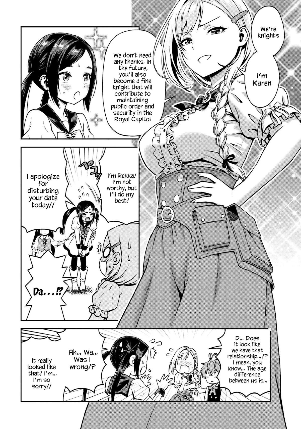 Older Elite Knight Is Cute Only in Front of Me Chapter 16.2 page 17 - Chapter 16.2