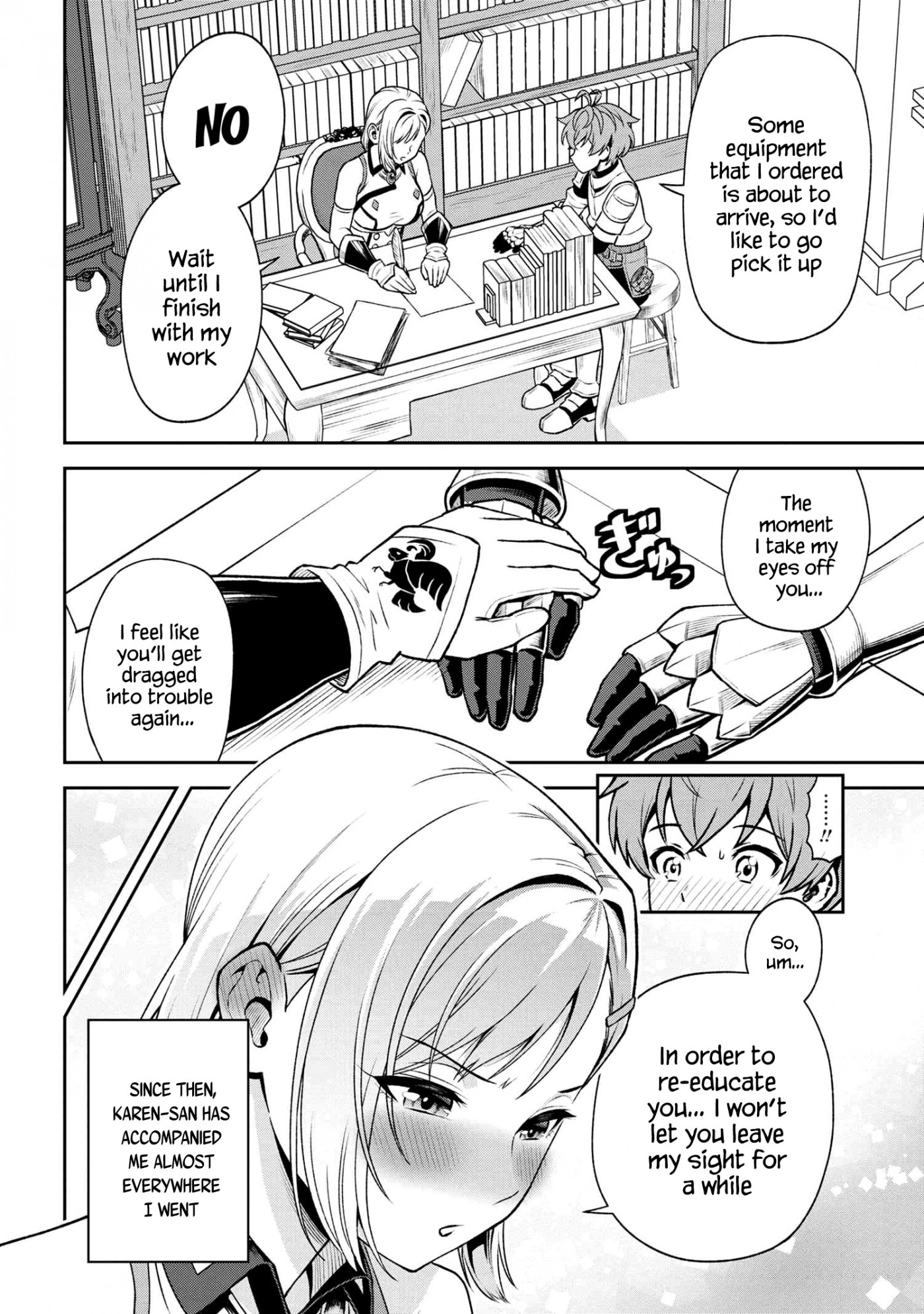 Older Elite Knight Is Cute Only in Front of Me Chapter 17.1 page 8 - Chapter 17.1