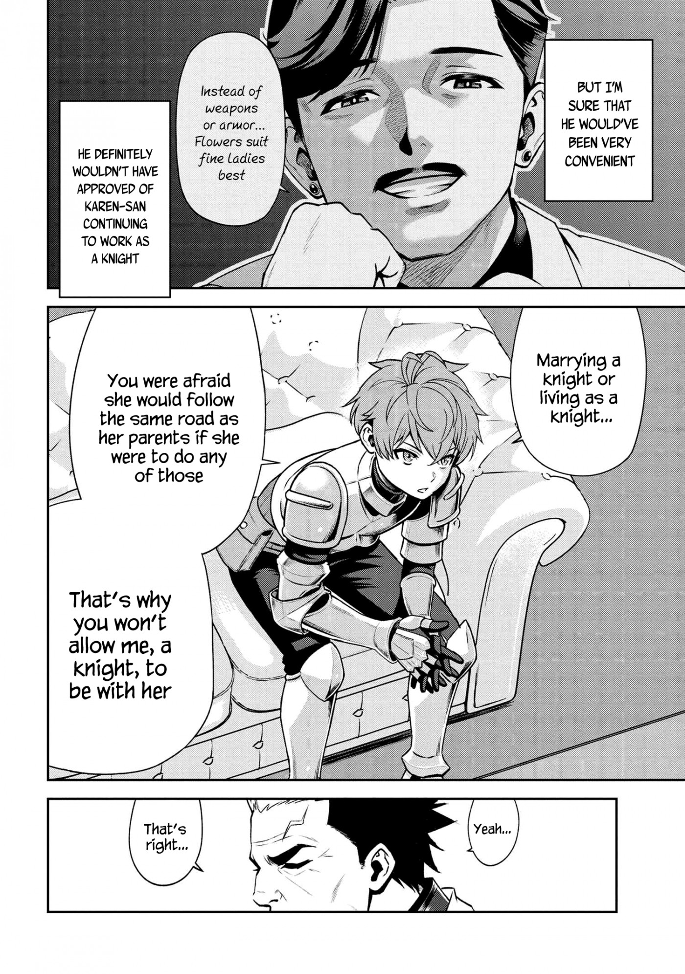 Older Elite Knight Is Cute Only in Front of Me Chapter 18.1 page 8 - Chapter 18.1