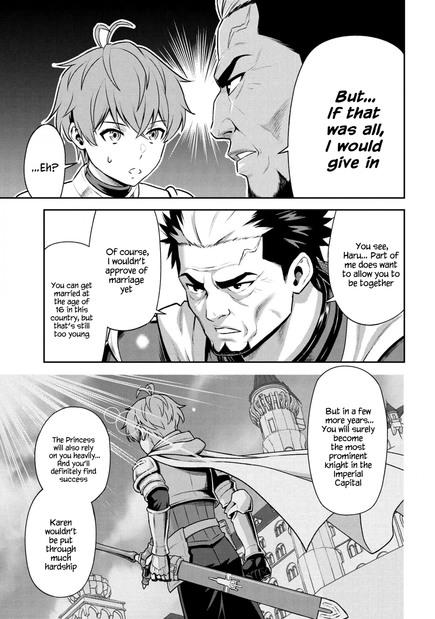 Older Elite Knight Is Cute Only in Front of Me Chapter 18.1 page 9 - Chapter 18.1