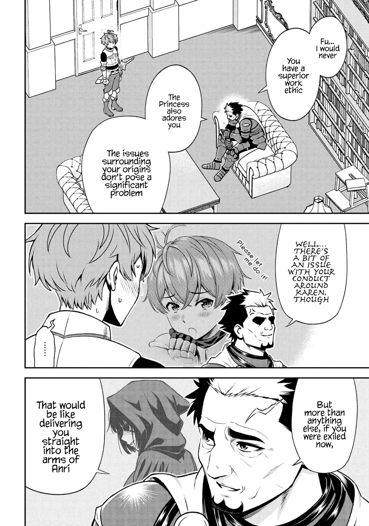Older Elite Knight Is Cute Only in Front of Me Chapter 19.2 page 6 - Chapter 19.2