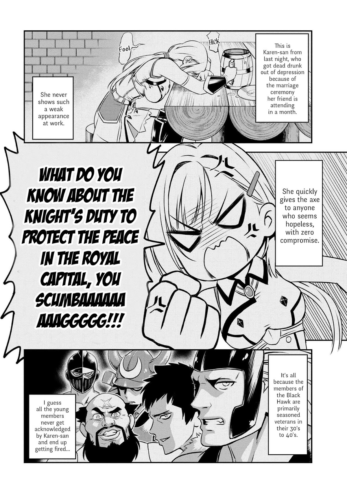 Older Elite Knight Is Cute Only in Front of Me Chapter 2.1 page 6 - Chapter 2.1