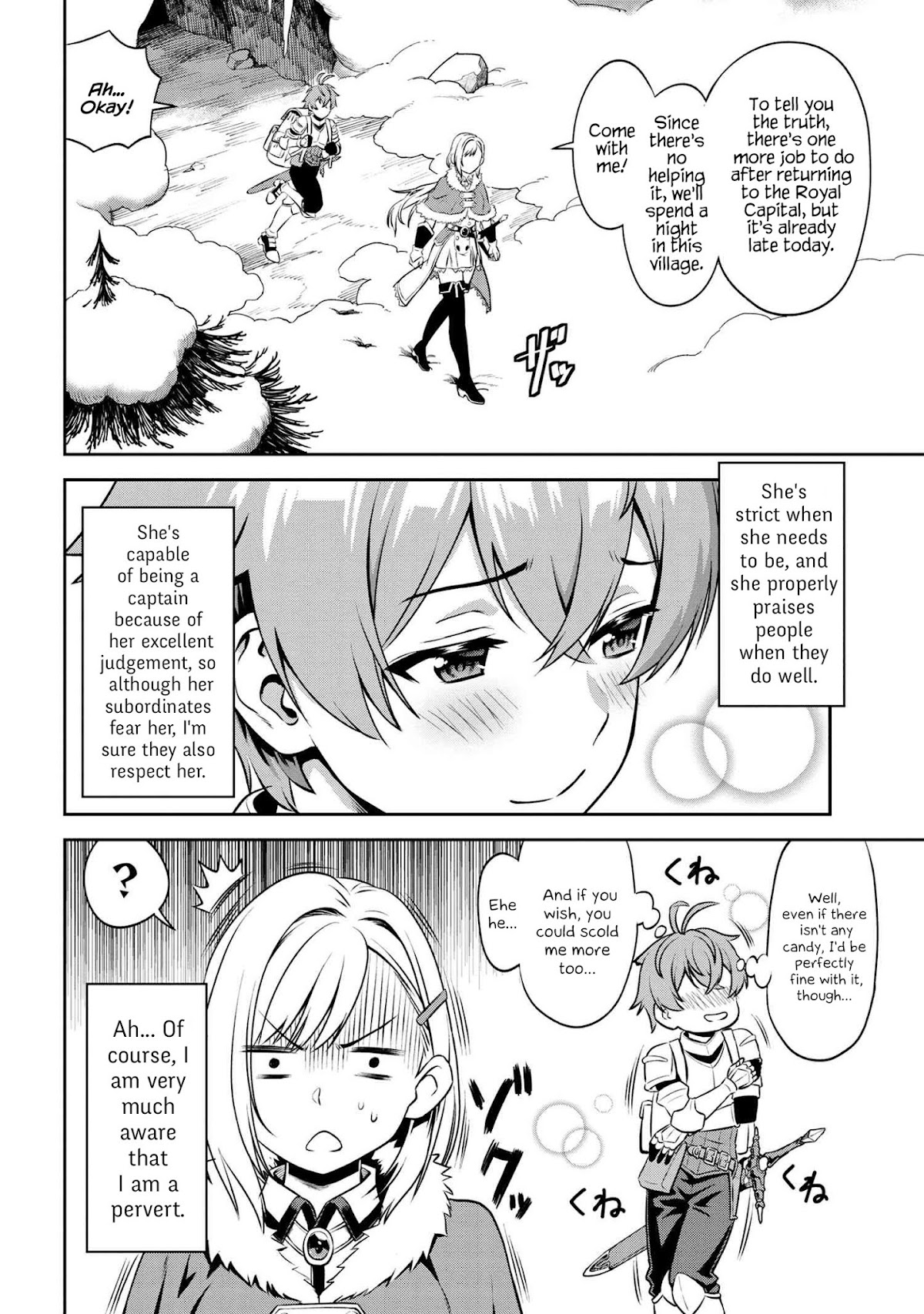 Older Elite Knight Is Cute Only in Front of Me Chapter 2.1 page 8 - Chapter 2.1